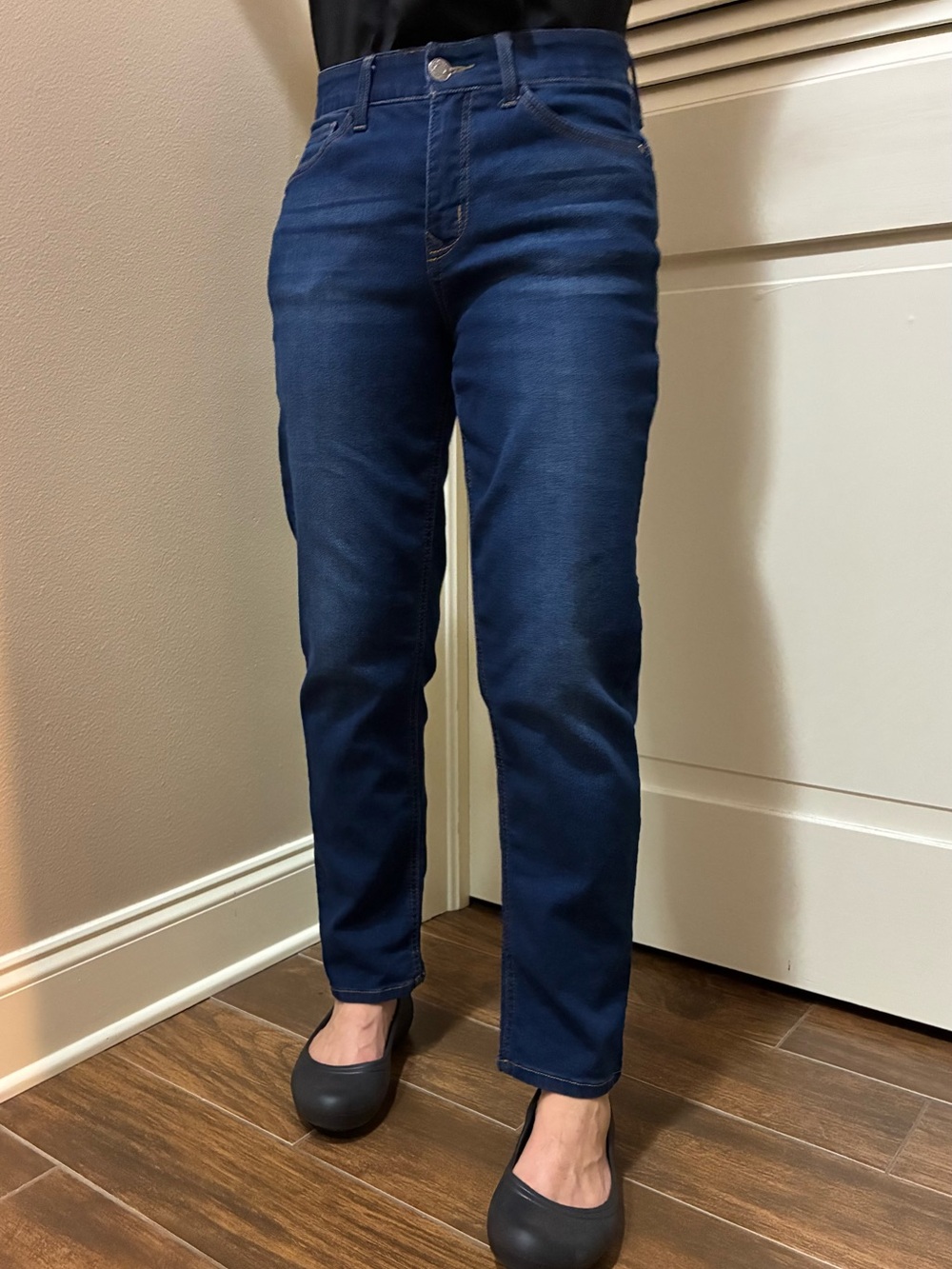 Women’s Angels Forever Young Everluxe Sculpt Straight Ankle Blue Jeans 6/28
